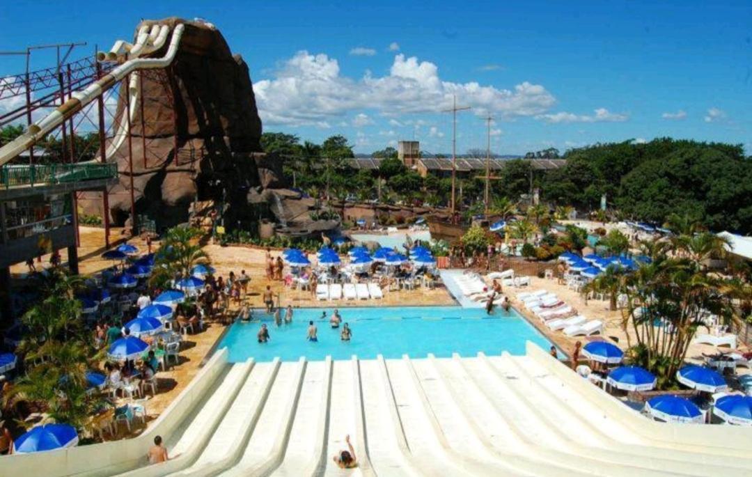 Апарт отель Piazza Diroma Acesso Diroma Acqua Park Gratuito Star Temporada Калдас-Новас Экстерьер фото