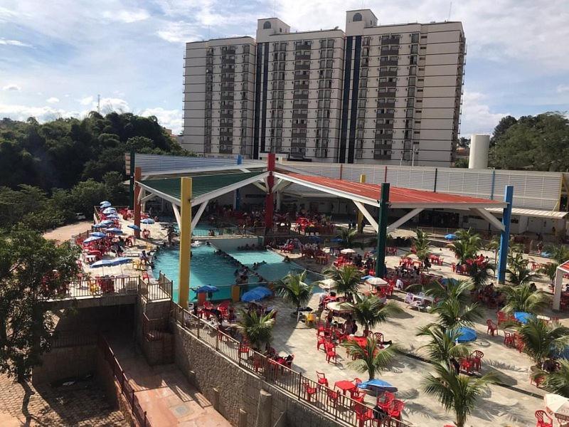 Апарт отель Piazza Diroma Acesso Diroma Acqua Park Gratuito Star Temporada Калдас-Новас Экстерьер фото
