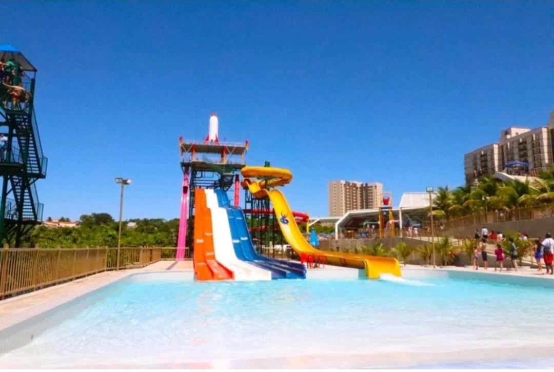 Апарт отель Piazza Diroma Acesso Diroma Acqua Park Gratuito Star Temporada Калдас-Новас Экстерьер фото
